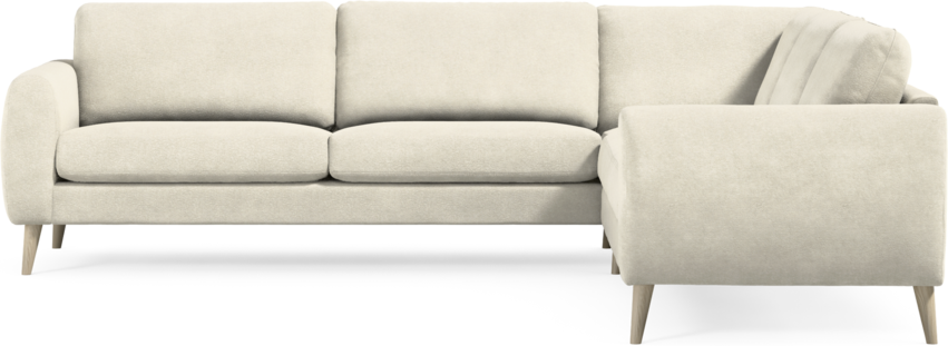 Bridge - Hörnsoffa, 3+2-sits - Vit