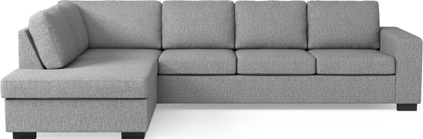 Nevada - 3-sits soffa med divan vänster - Grå