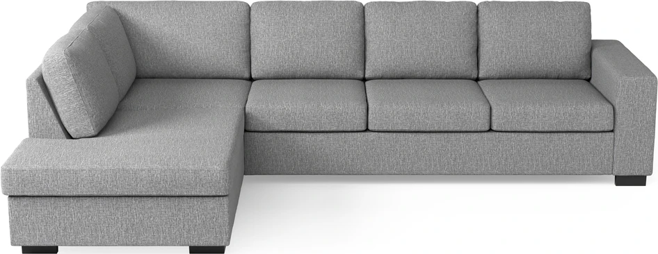 Nevada - 3-sits soffa med divan vänster - Grå