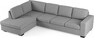 Nevada - 3-sits soffa med divan vänster - Grå