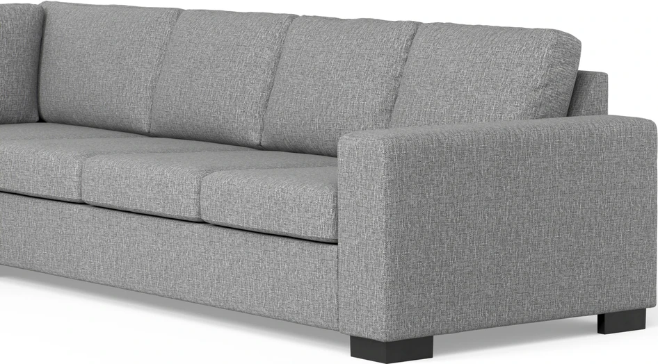 Nevada - 3-sits soffa med divan vänster - Grå