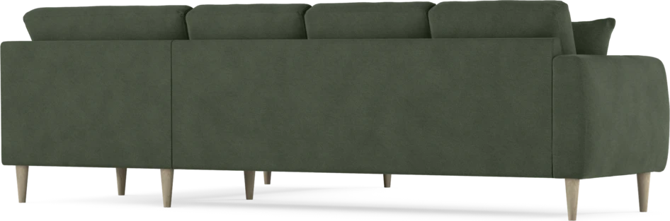 Eden - Hörnsoffa, 3+2-sits - Grön