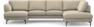 Madison Lux - 2-sits soffa med schäslong vänster och divan höger - Beige