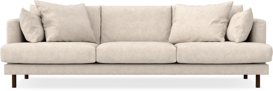 Harper - 4-sits soffa - Vit