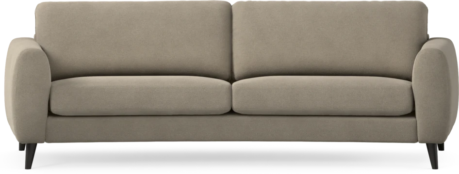 Bridge - 3-sits soffa svängd - Beige