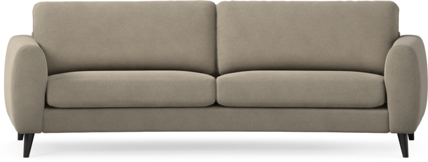 Bridge - 3-sits soffa svängd - Beige