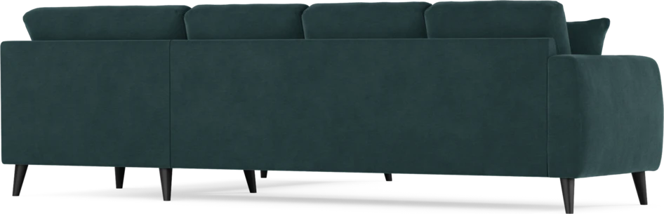 Eden - Hörnsoffa, 3+2-sits - Blå