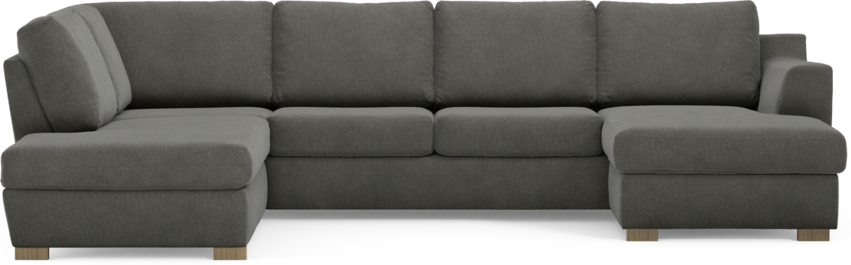 Friday - 3-sits soffa med divan vänster och schäslong höger - Grå