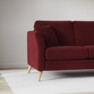 Eden - 2,5-sits soffa med schäslong - Röd