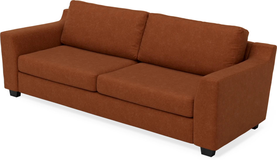 Friday - 3-sits soffa - Orange