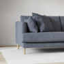 Harper - 3-sits soffa med divan vänster - Blå
