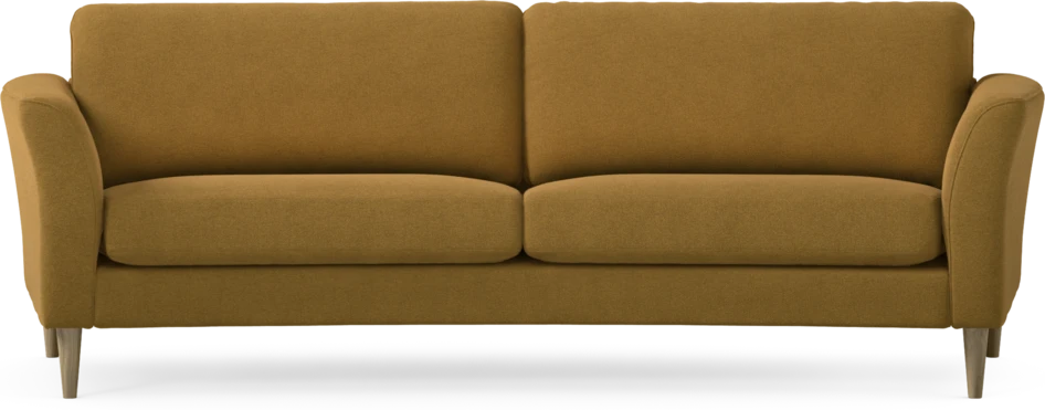 Bridge - 3-sits soffa svängd - Gul
