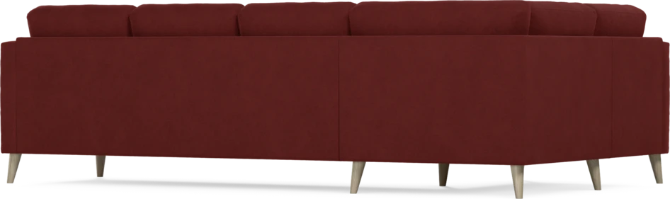 Eden - Hörnsoffa, 1+3-sits - Röd