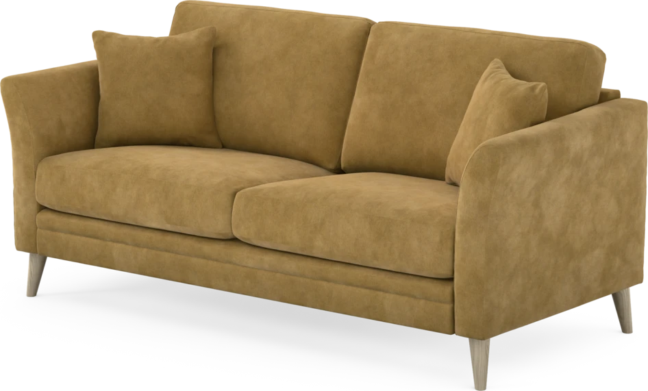 Eden - 2,5-sits soffa - Gul