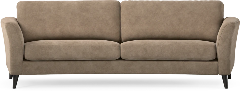 Bridge - 3-sits soffa svängd - Beige