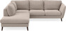 Madison - 2-sits soffa med divan vänster - Beige