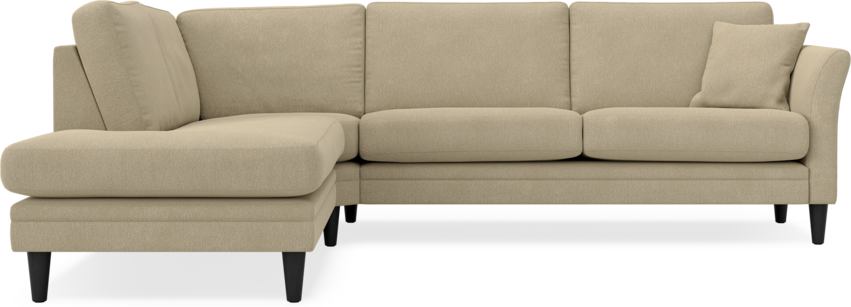 Eden - 2,5-sits soffa med divan - Beige