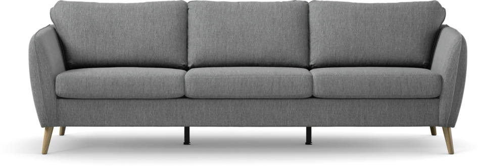 County - 3-sits soffa - Grå