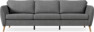 County - 3-sits soffa - Grå