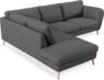 Madison - 2-sits soffa med divan vänster - Grå