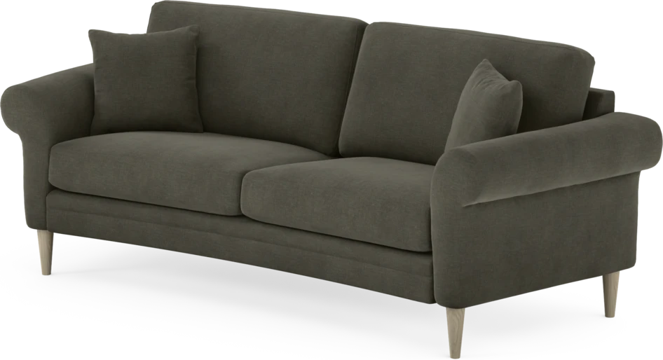 Eden - 2,5-sits soffa svängd - Grå