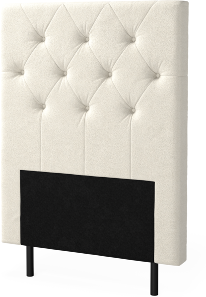 New York pikerad - Sänggavel, 90-210 cm - Beige