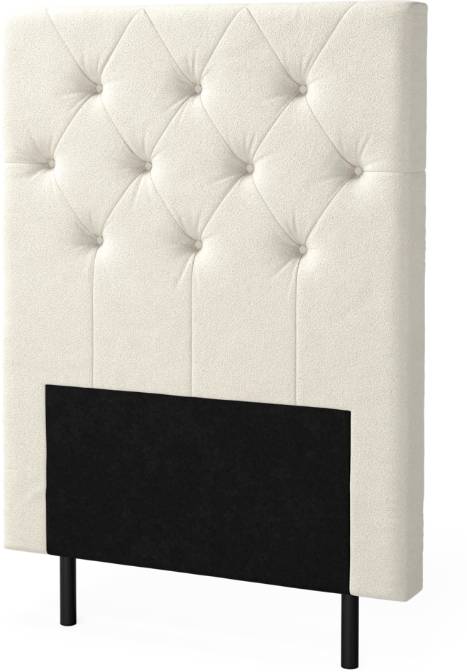 New York pikerad - Sänggavel, 90-210 cm - Beige