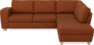 Friday - 2,5-sits soffa med divan höger - Orange