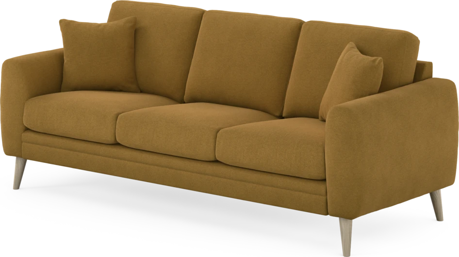 Eden - 3-sits soffa - Gul
