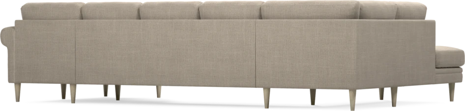 Eden - 3-sits soffa med divan vänster och schäslong höger - Beige