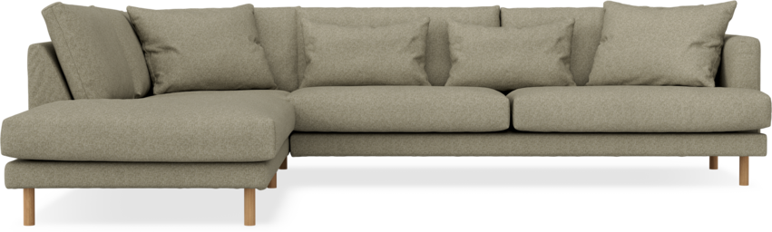 Harper - 3-sits soffa med divan vänster - Beige