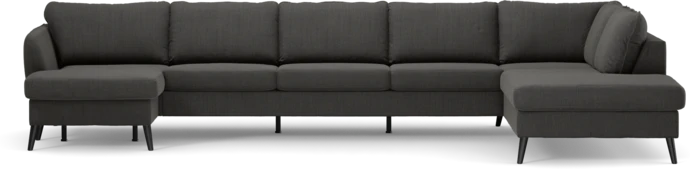 County, 4-sits soffa med schäslong vänster och divan höger