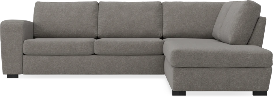 Friday - 2,5-sits soffa med divan höger - Grå