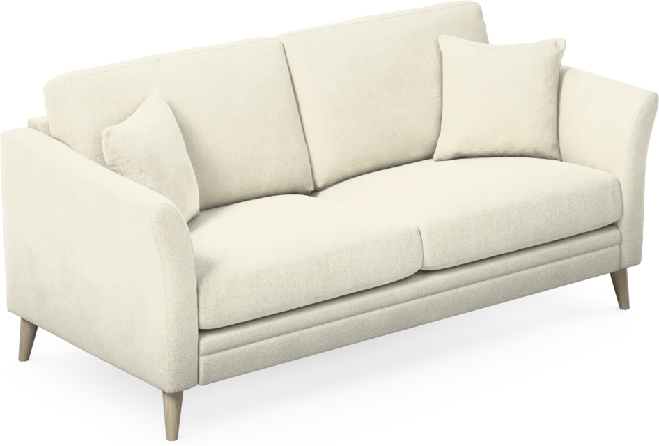 Eden - 2,5-sits soffa - Vit