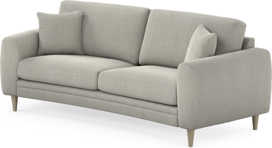Eden - 2,5-sits soffa svängd - Grå