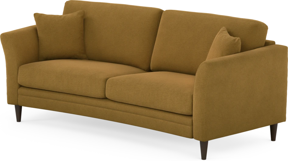 Eden - 2,5-sits soffa svängd - Gul