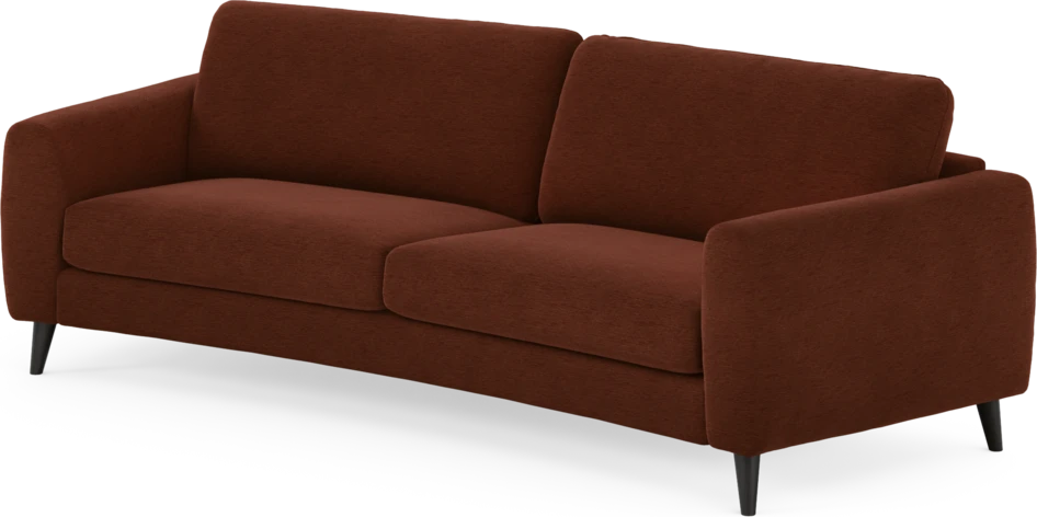 Bridge - 3-sits soffa svängd - Orange