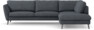 Madison Lux - 3-sits soffa med divan höger - Vit