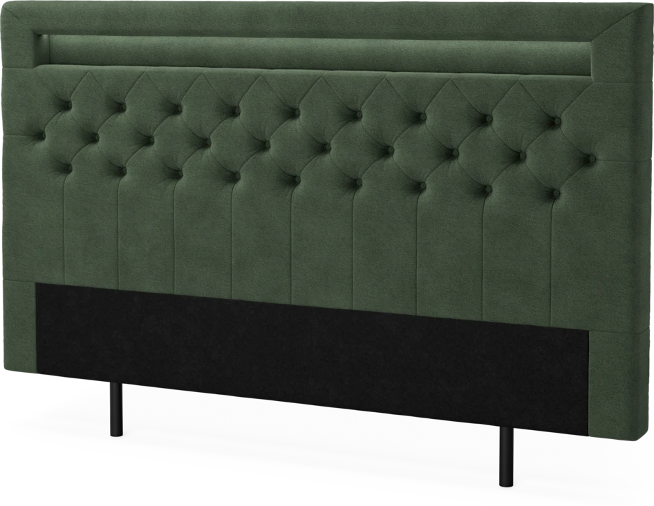 New York led - Sänggavel, 90-210 cm - Grön