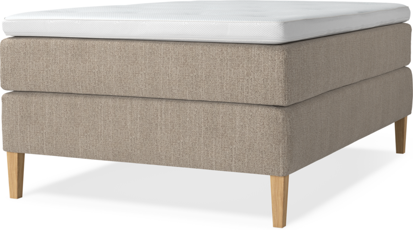 Delux Exclusive - Kontinentalsäng, enkelsäng 140 cm med bäddmadrass