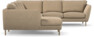 Madison - Hörnsoffa med schäslong vänster - Beige