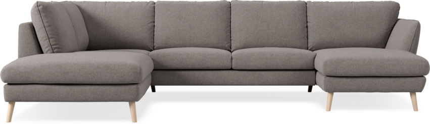 Madison Lux - 2-sits soffa med divan vänster och schäslong höger - Beige