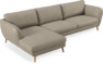 Madison Lux - 3-sits soffa med schäslong vänster - Beige