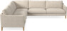Winston - Hörnsoffa, 2+3-sits - Beige