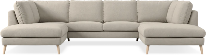 Madison Lux, 2-sits soffa med divan vänster och höger