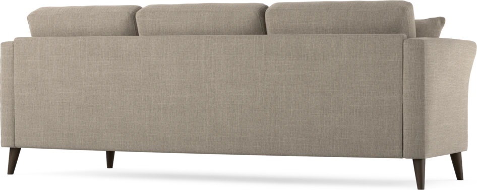 Eden - 3-sits soffa svängd - Beige