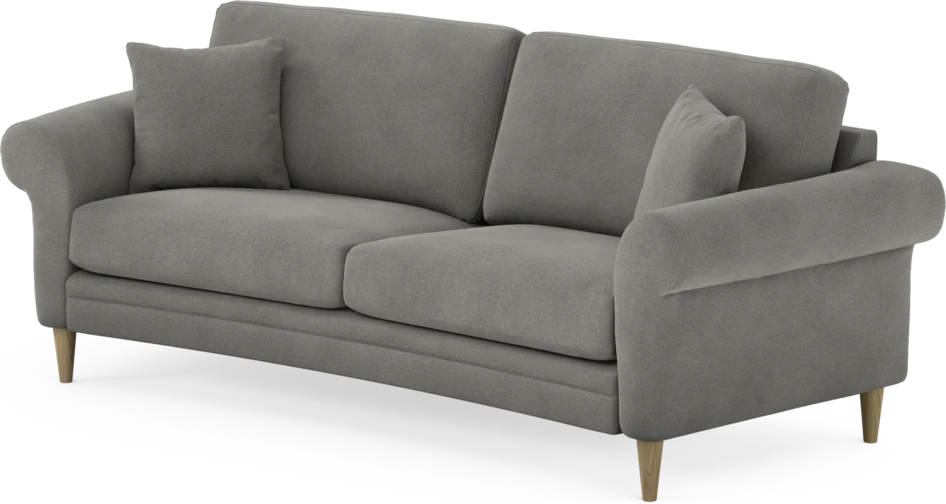 Eden - 2,5-sits soffa svängd - Grå