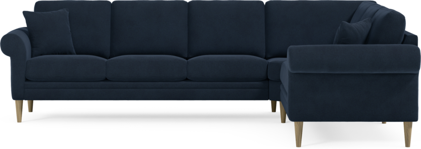 Eden - Hörnsoffa, 3+2-sits - Blå