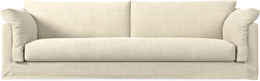 Cherrie - 4-sits soffa, hel dyna och kappa - Beige