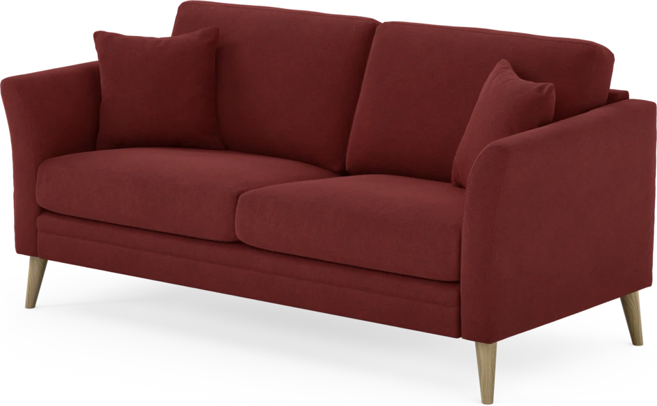 Eden - 2,5-sits soffa - Röd